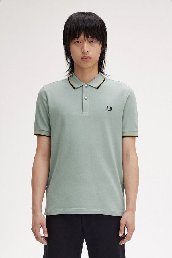 Fred Perry Polo con dos tonos Fred Perry Azul