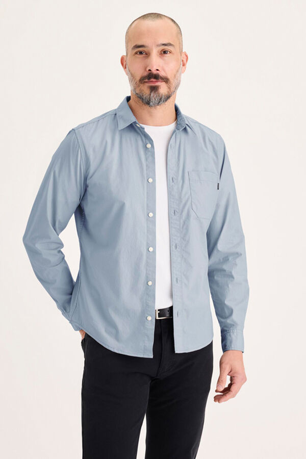 Dockers Camisa slim fit Azul