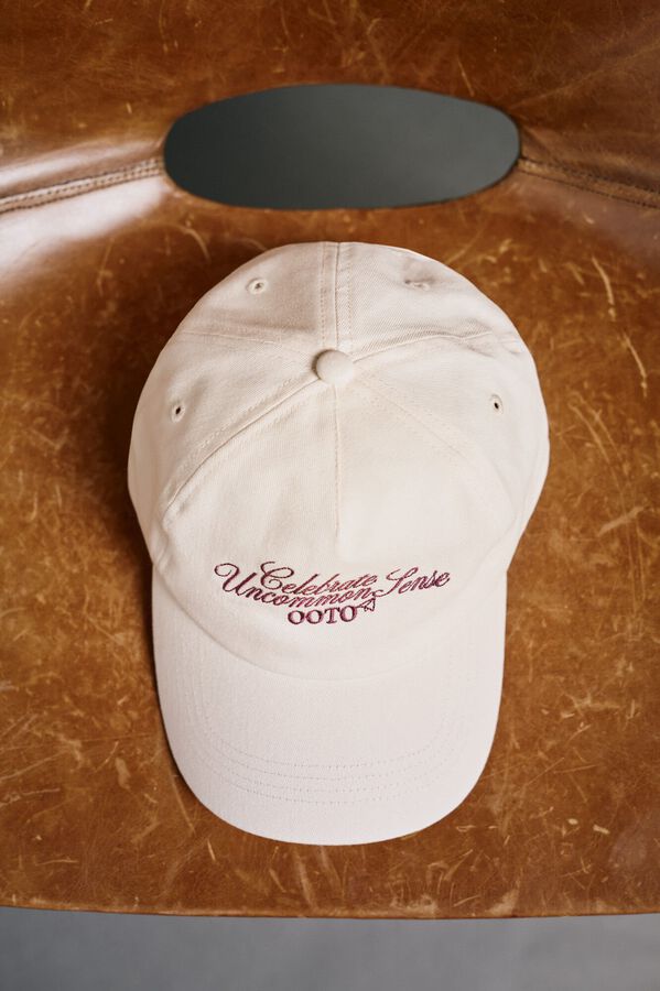 OOTO Boné com viseira de têxtil Tostado