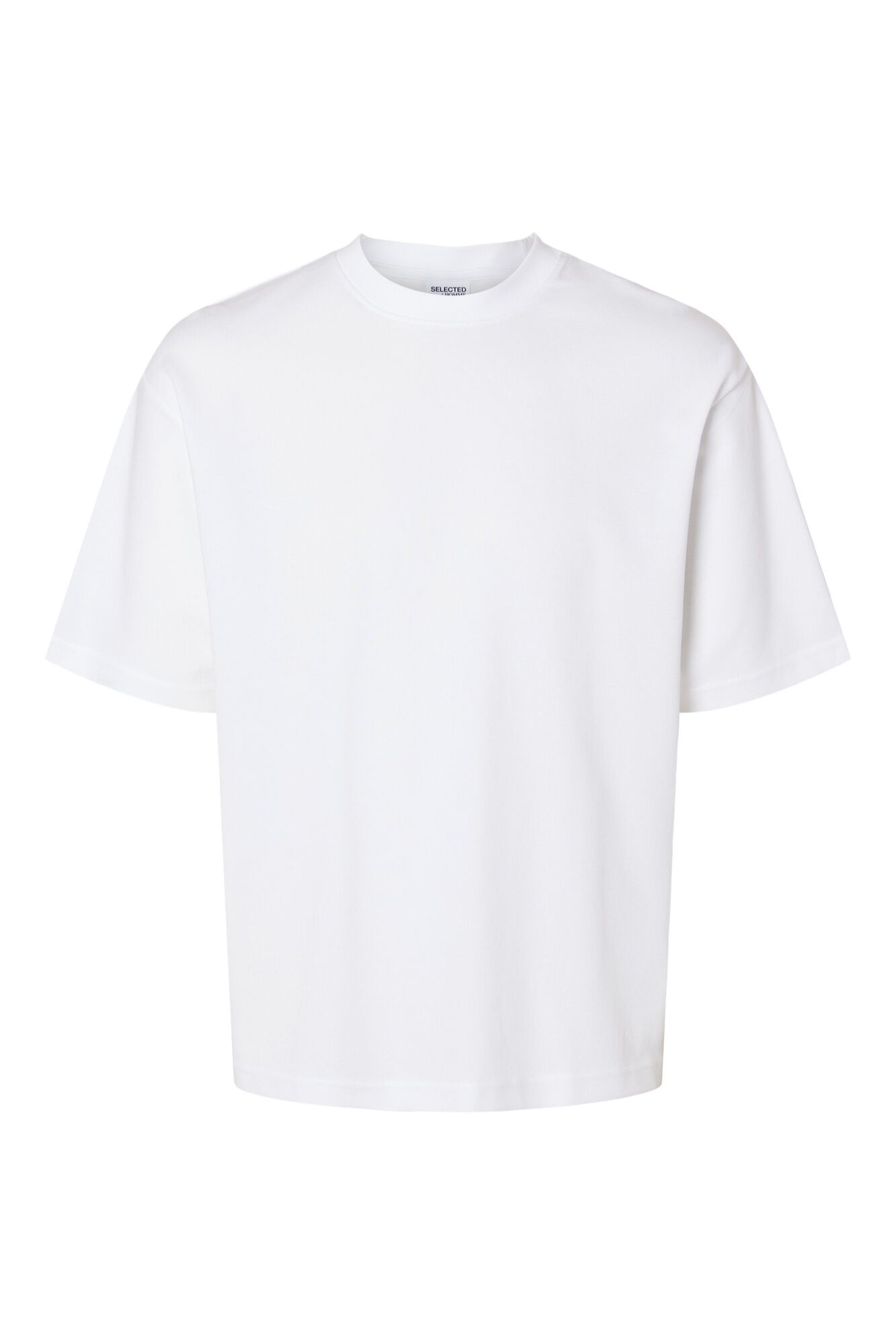 Selected T-shirt manga curta relax