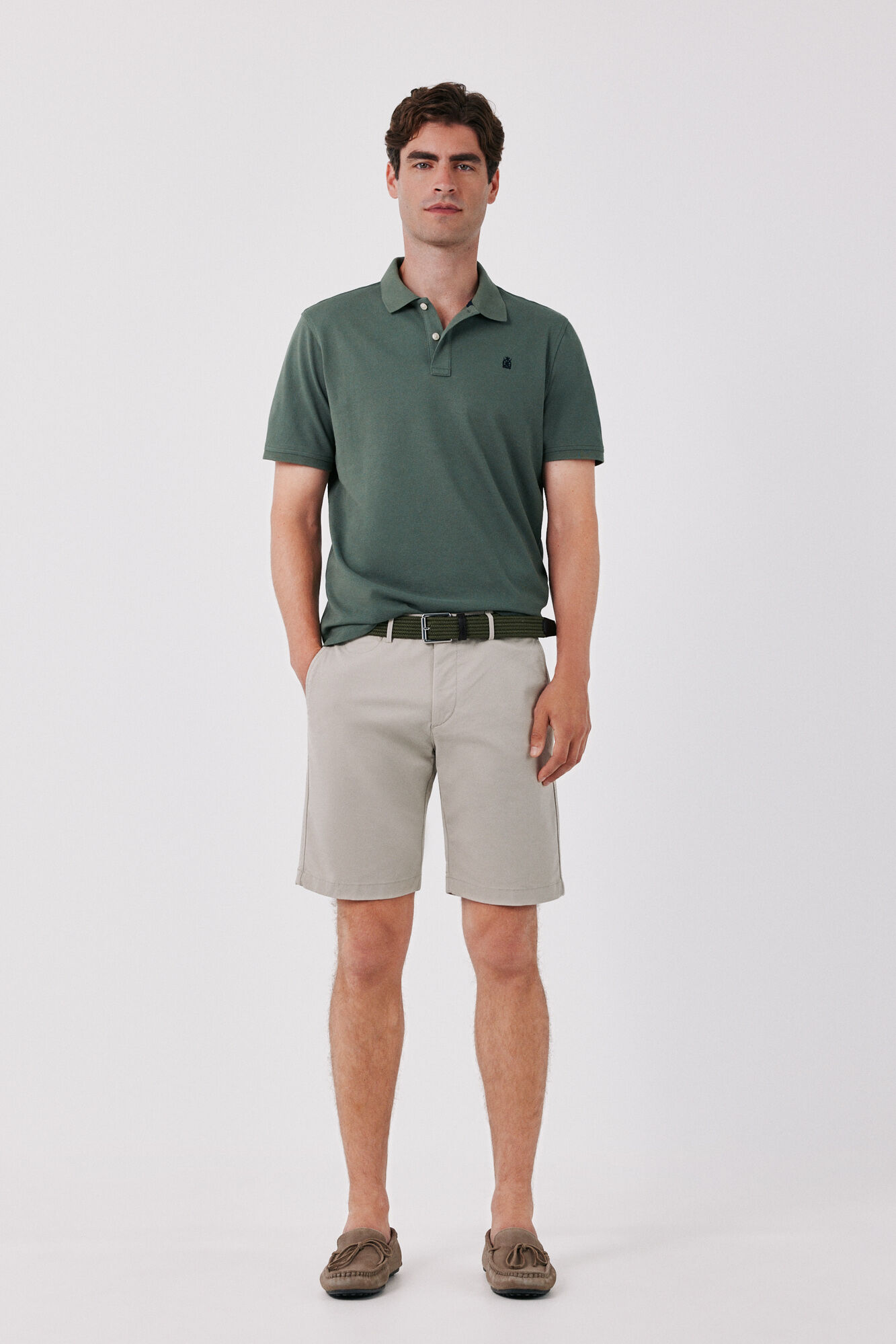 Cortefiel Basic regular Bermuda shorts