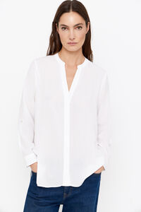 Cortefiel Long shirt White