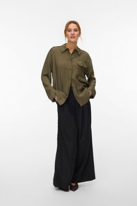 Vero Moda Camisa safari manga comprida