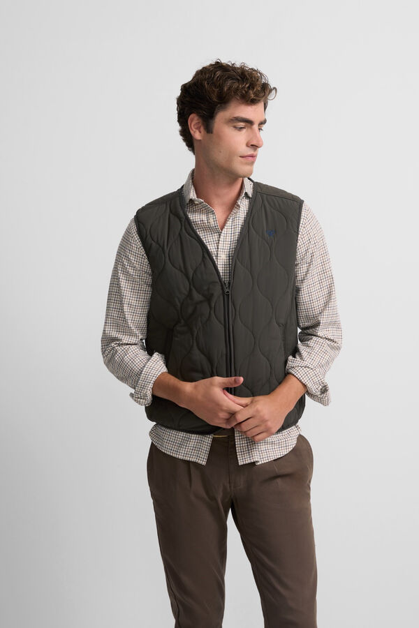Silbon Chaleco field Verde