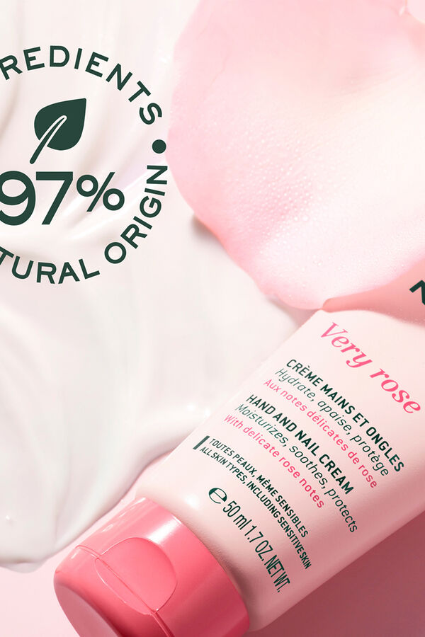 Nuxe NUXE GIFT BOX VERY ROSE CLEANSING GEL + HAND CREAM + PERFUMED WATER Pink