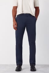 Cortefiel Regular fit chinos Navy