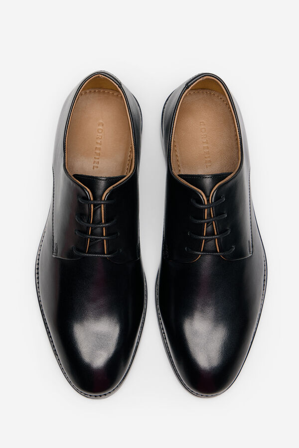Cortefiel Zapato vestir cordones Negro