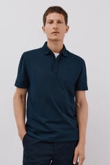 Cortefiel Regular fit polo shirt Navy