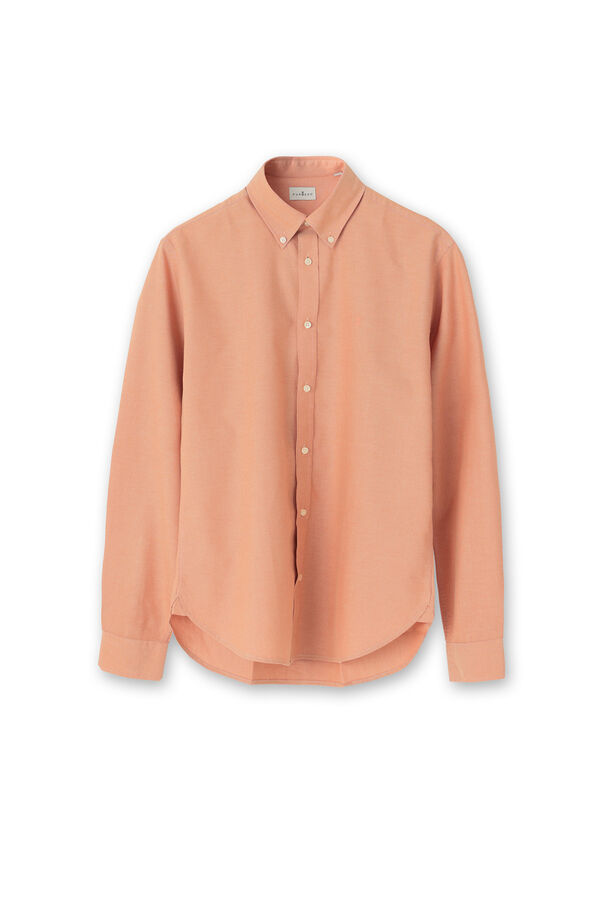 Cortefiel Oxford shirt Orange