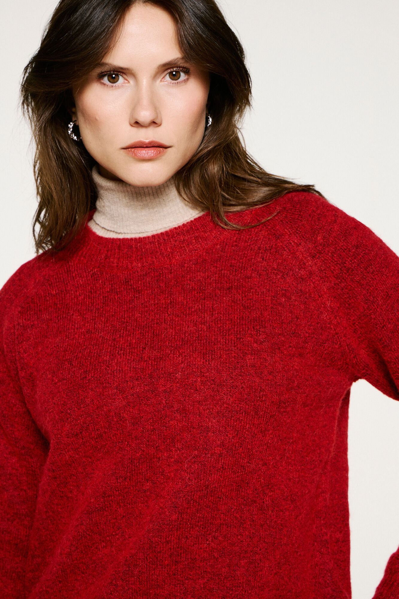 Selected Camisola de l&atilde; e alpaca