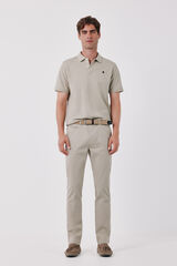 Cortefiel Lightweight slim chinos Beige