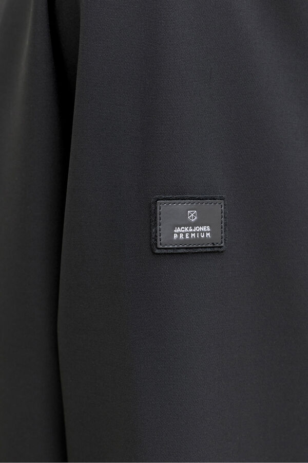 Jack & Jones Blus&atilde;o bomber b&aacute;sico Preto