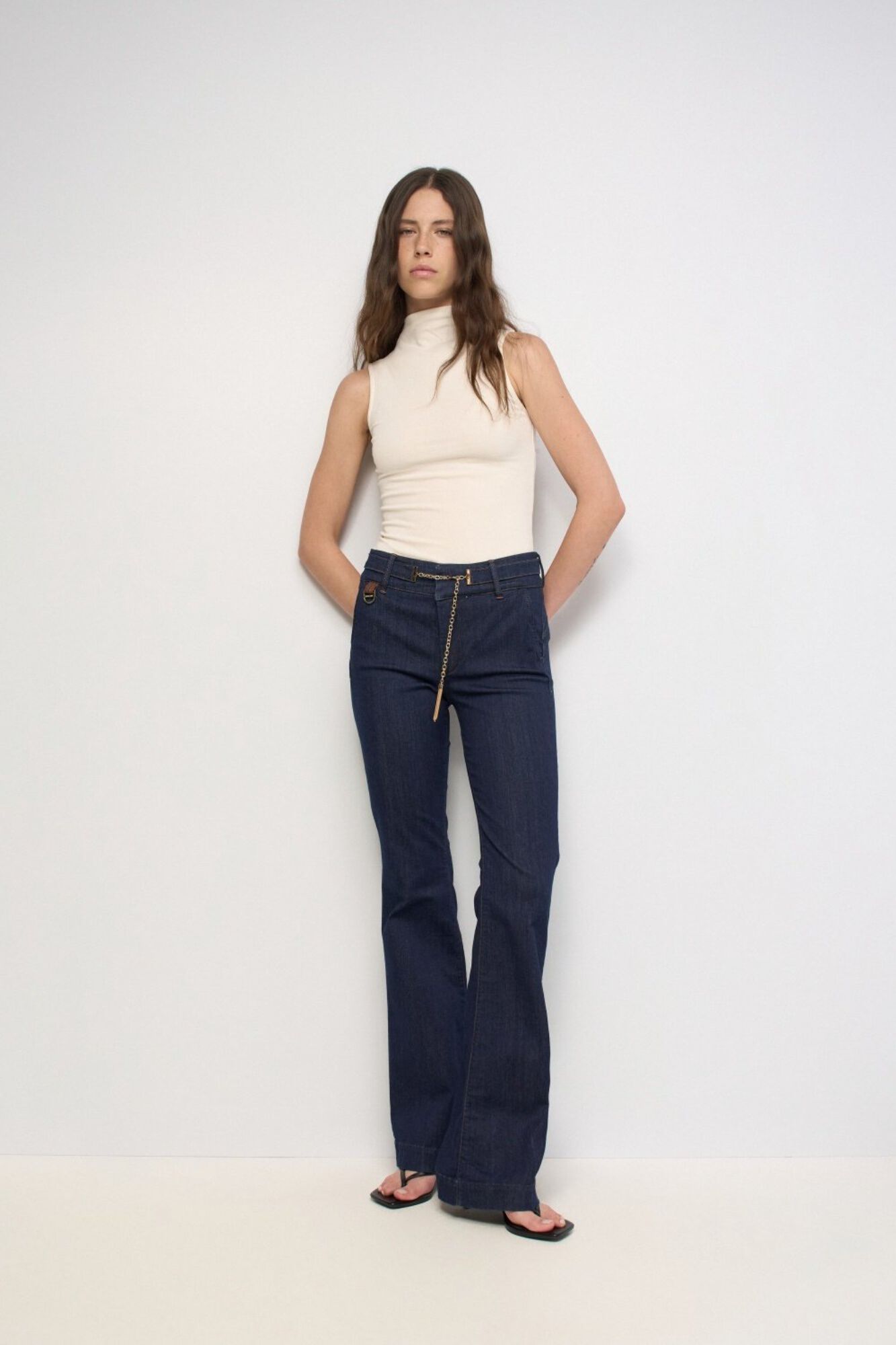 Salsa Jeans Cal&ccedil;as chino Secret push in