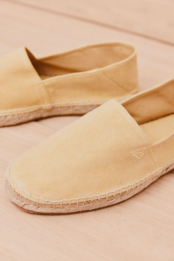 OOTO Fabric espadrille Gold