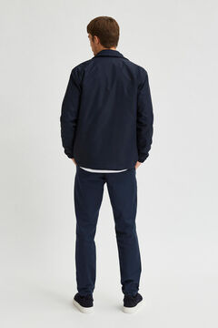 Cortefiel Slim fit chinos Royal blue