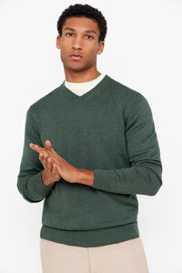 Solid Phil Jersey de malha camisola camisola de malha grossa para homem com  gola smoking 100% algodão, Dune (5409) : : Moda