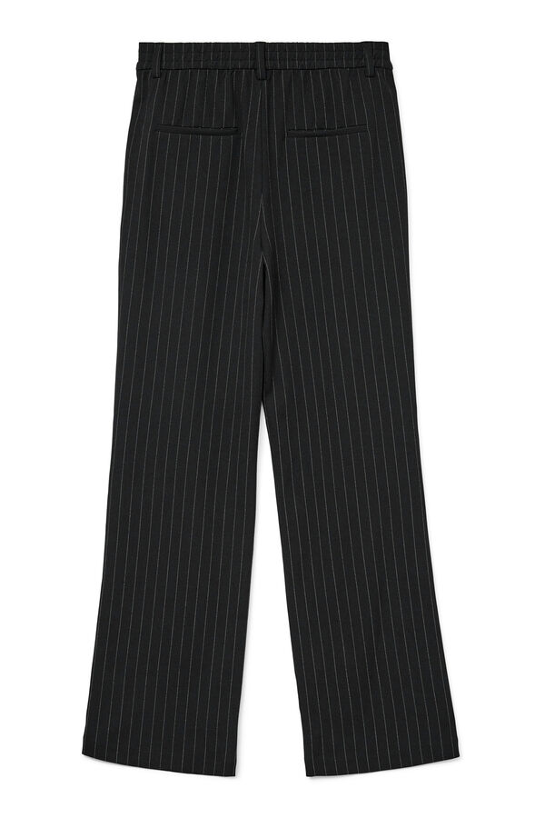 Vero Moda Calça de terno listradas Preto