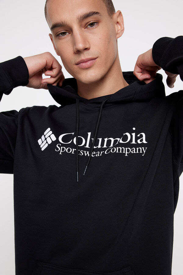 Cortefiel Sweatshirt com capuz Columbia homem CSC Basic Logo™ II Preto
