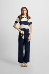 Silbon Cal&ccedil;a marinheira Azul