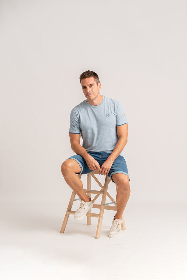 Privata Essential short-sleeved t-shirt Blue