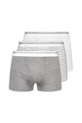 Cortefiel 3-pack jersey-knit boxers White