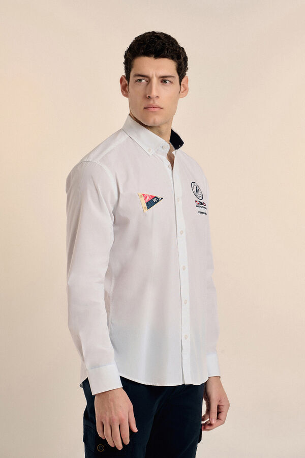 Valecuatro Camisa desportiva Branco
