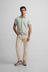 Silbon Polo cl&aacute;ssico liso Verde