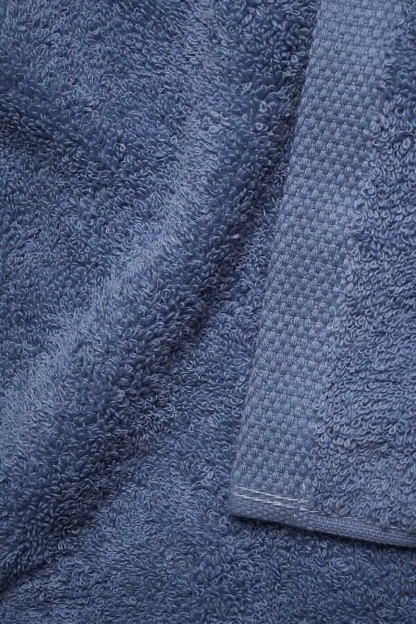 Cortefiel Blue Ocean 550 Hand Towel 50x90 cm Blue