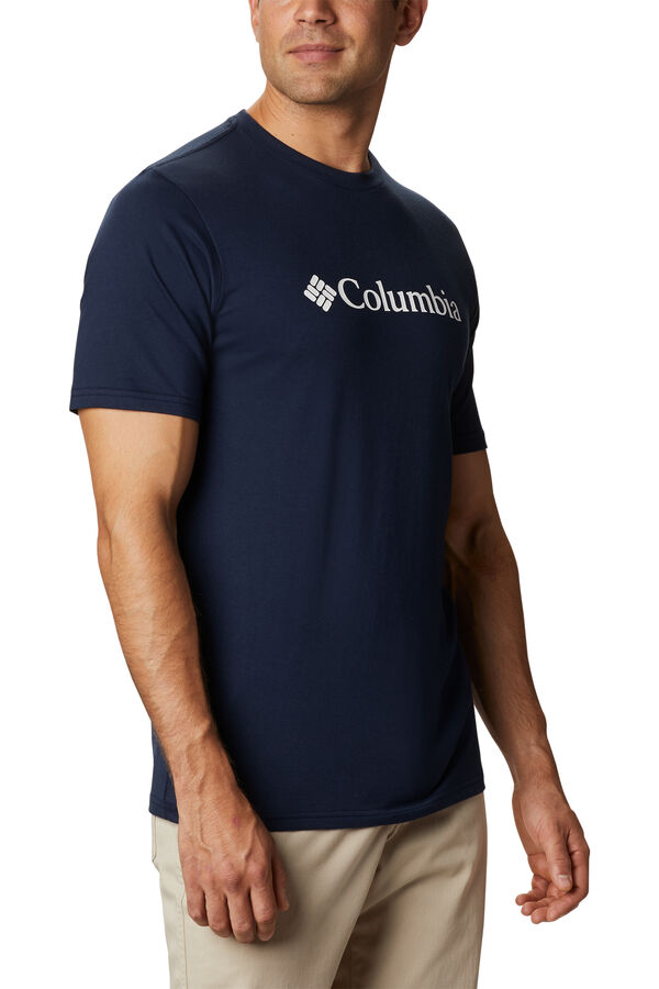 Columbia Camiseta Columbia Basic logo™ para homem Azul
