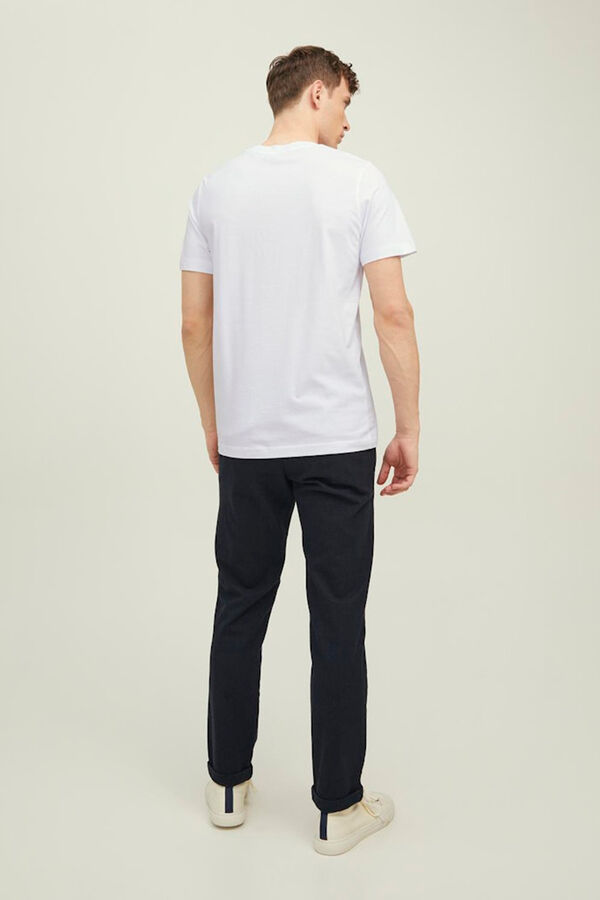 Jack & Jones T-shirt regular fit Branco