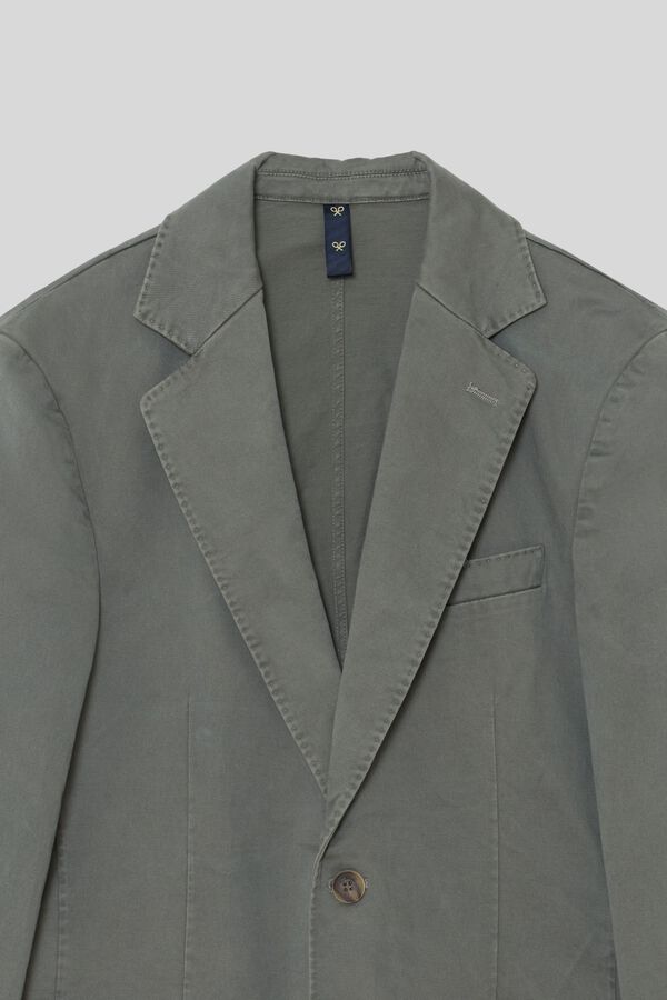 Silbon Americana casual verde Verde