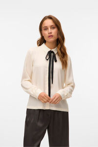 Vero Moda Camisa de manga comprida com laçada