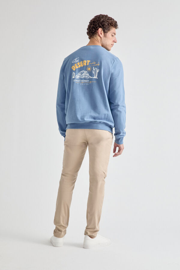 Street Monkey Sweatshirt  Azul