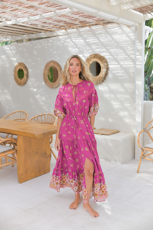 Jaase Vestido comprido Elsa Subiu