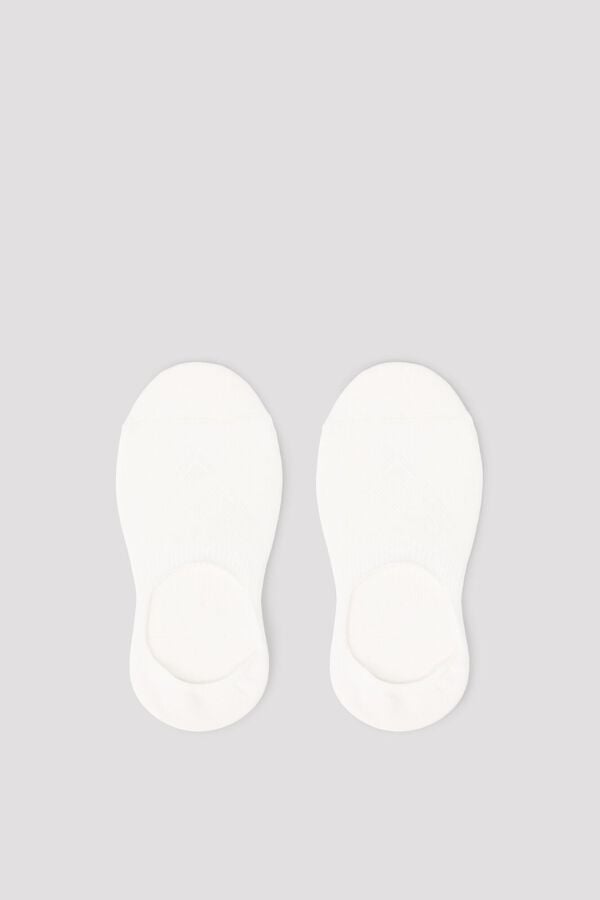 Cortefiel No-show socks with COOLMAX&reg; White