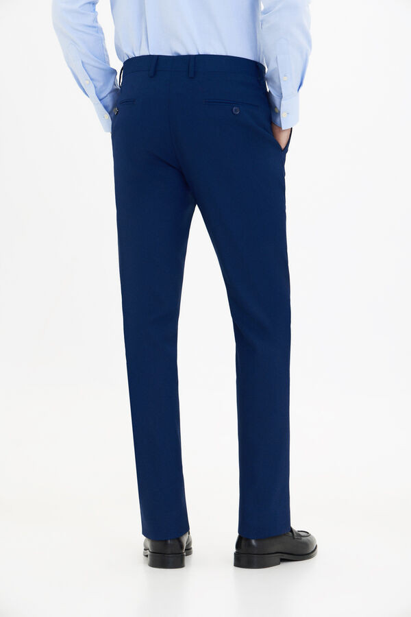 Cortefiel Slim trousers Blue