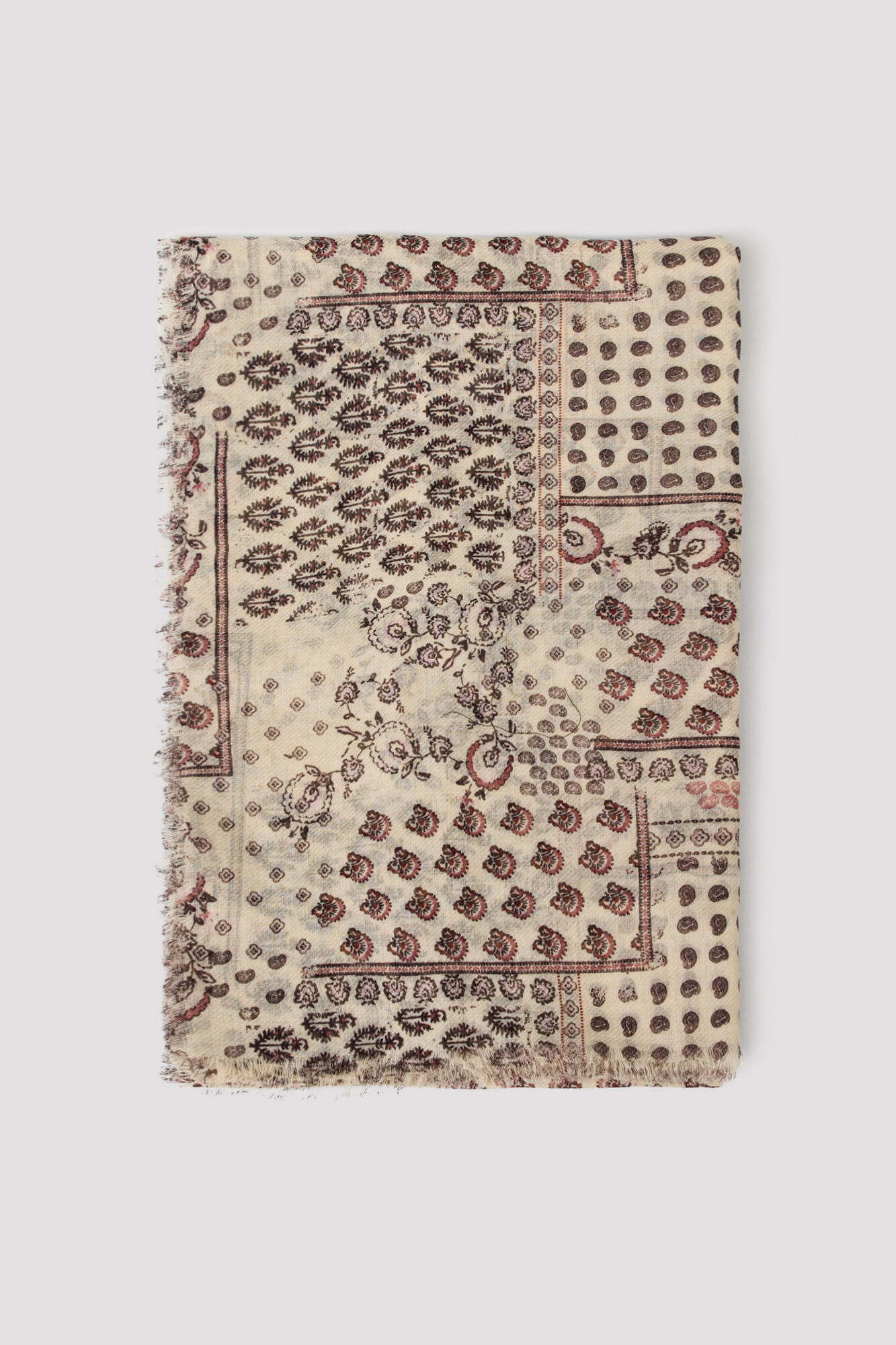 Cortefiel Patchwork scarf