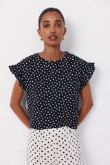 Cortefiel Camisola b&aacute;sica folho Cinzento