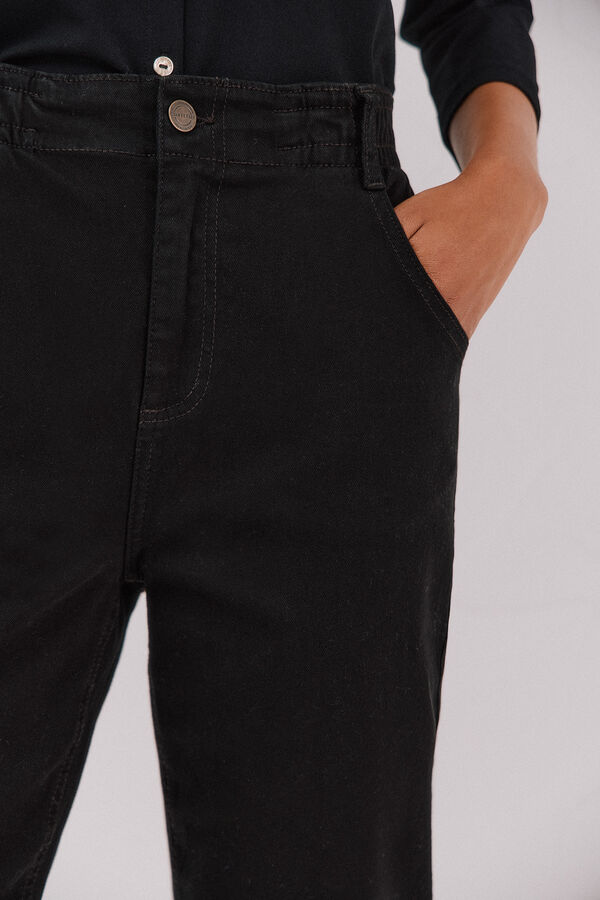 Cortefiel Easy fit jeans  Black