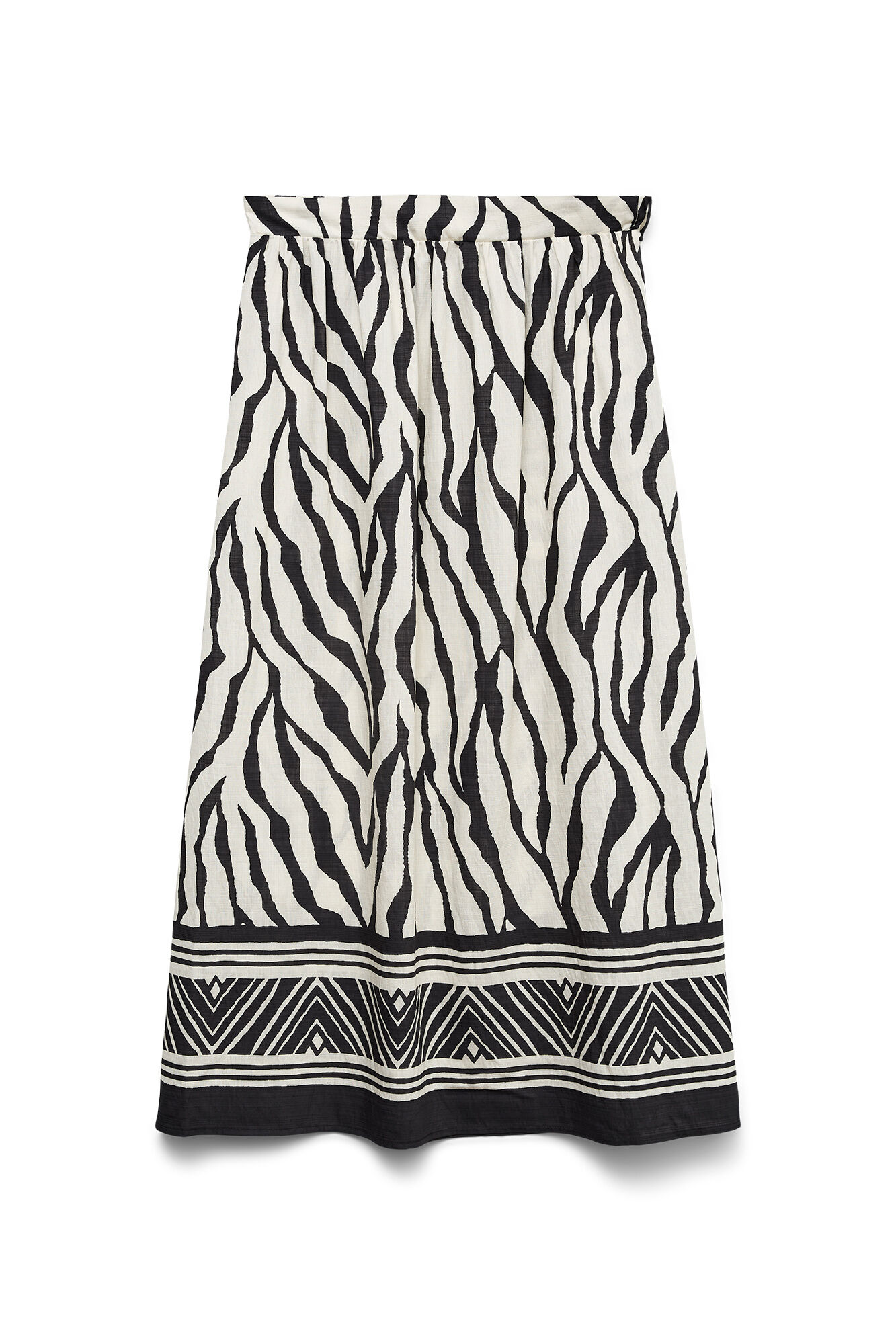 Vero Moda Printed ankle skirt
