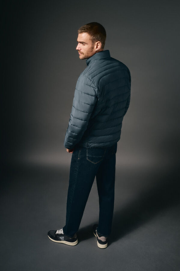 OOTO Blusão acolchoado ultralight Azul