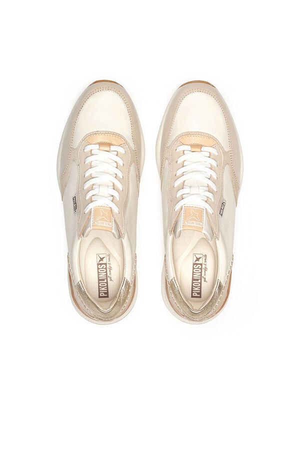 Pikolinos Sapatilhas com fecho de atacadores para mulher Branco