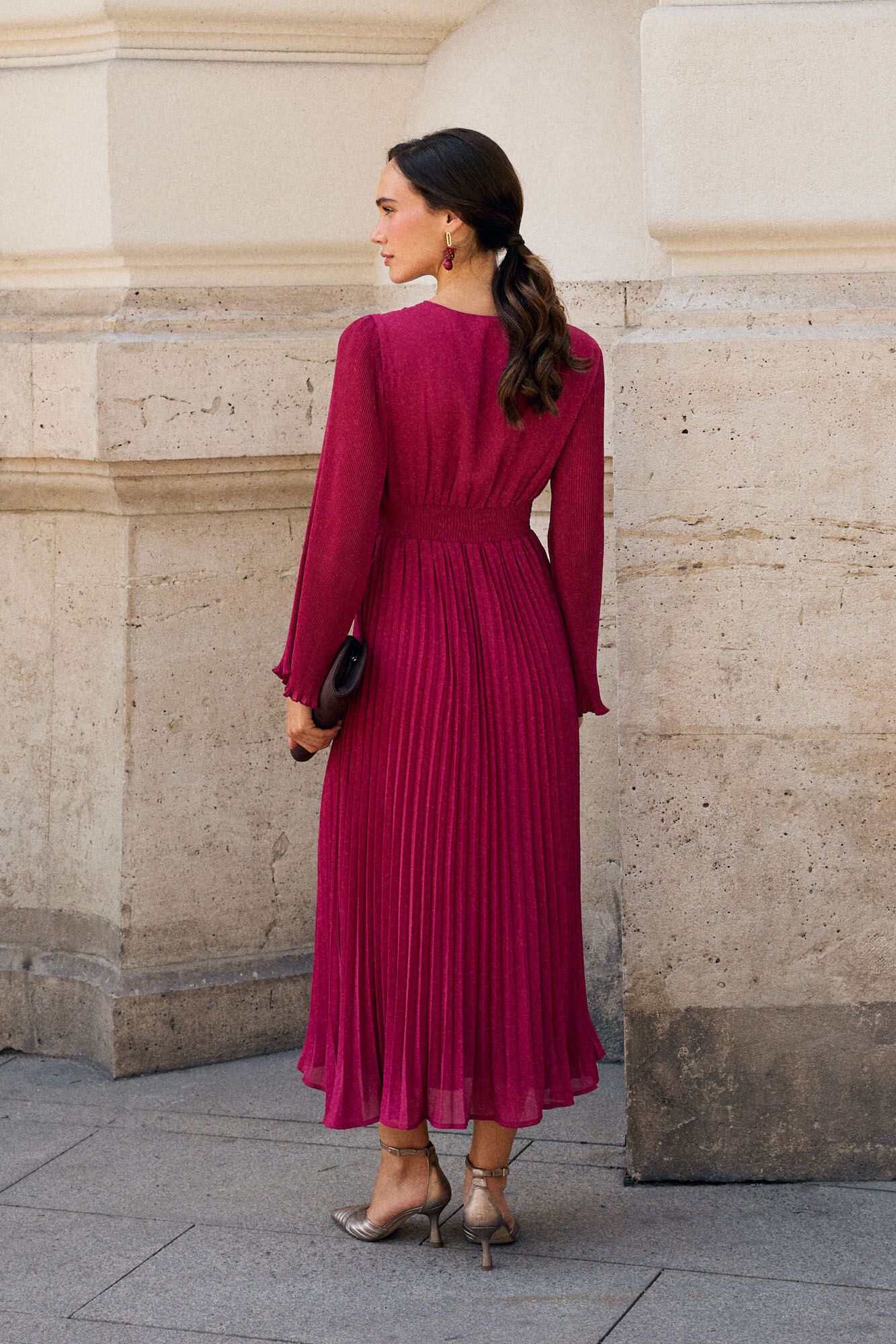 Pol&iacute;n Et Moi Vestido de convidada Tanit