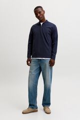 Jack & Jones Polo interlock regular fit Azul