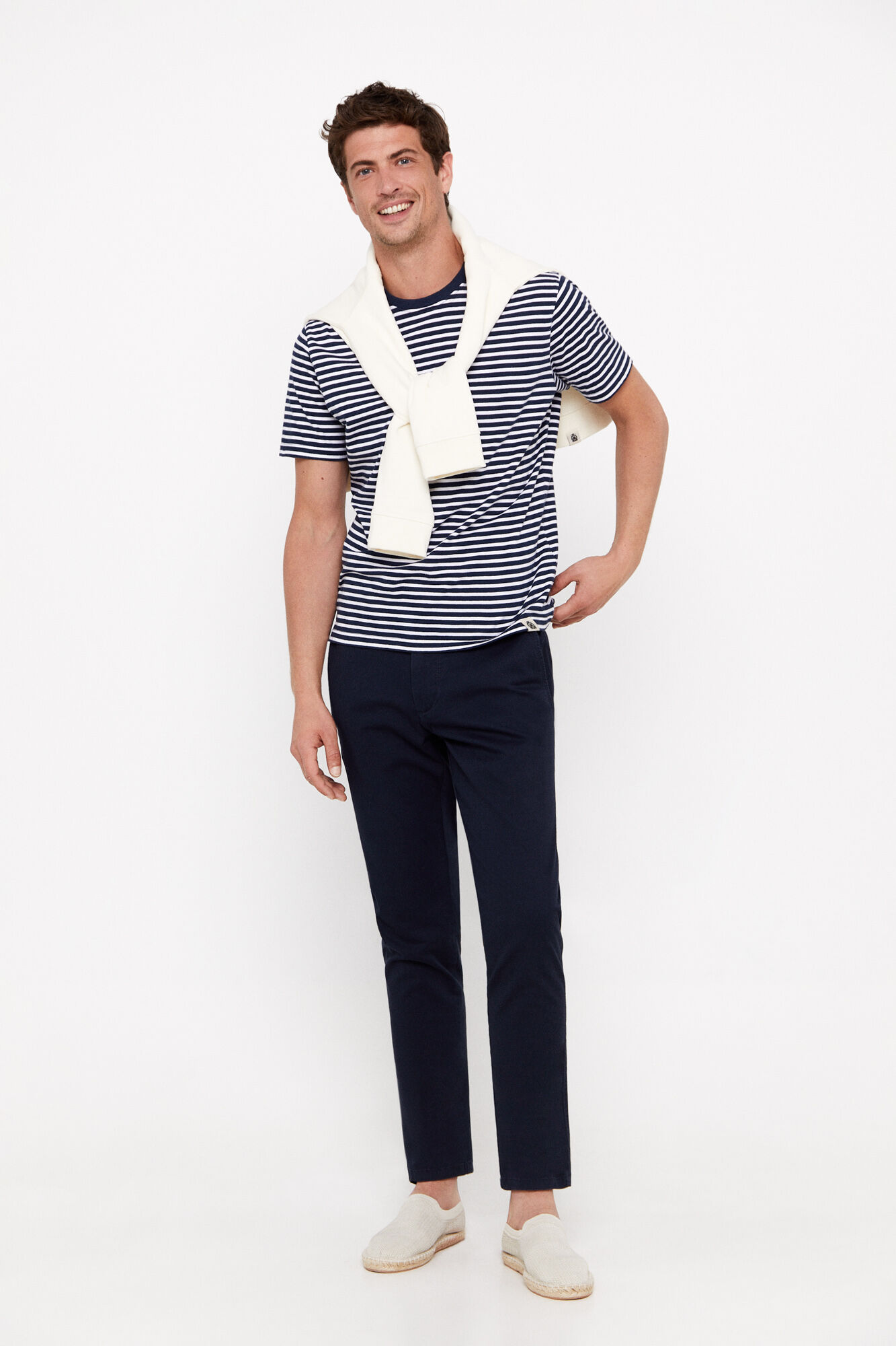 Pantal n chino ligero slim fit