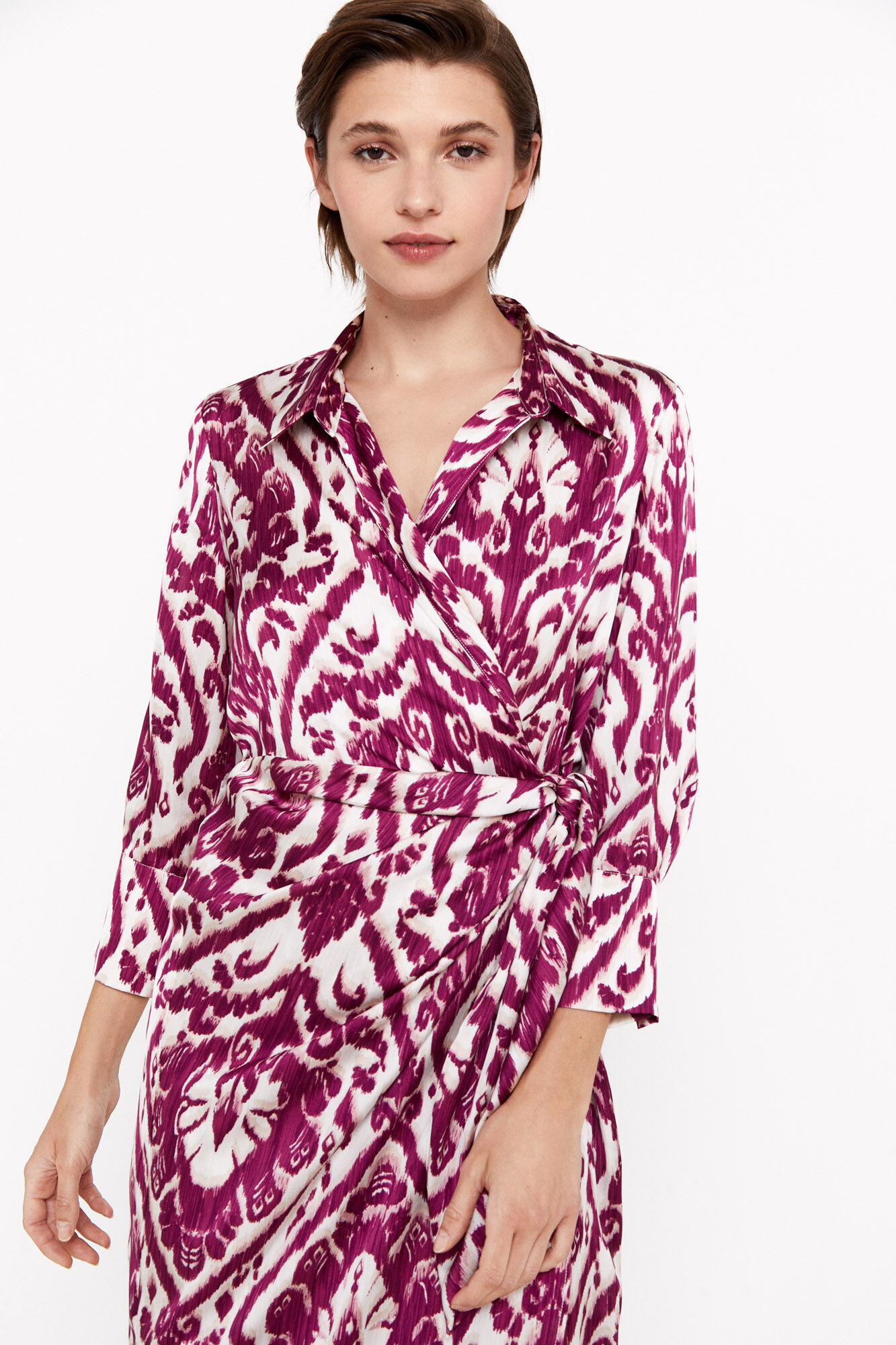 Vestido sostenible estampado