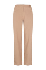 Cortefiel Women's tailored trousers Beige