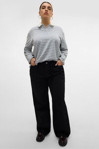 Vero Moda Curve Calça jeans larga tamanho grande
