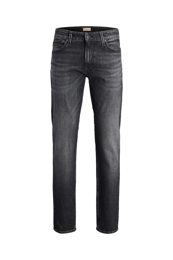 Jack & Jones Jeans regular com efeito desbotado Preto