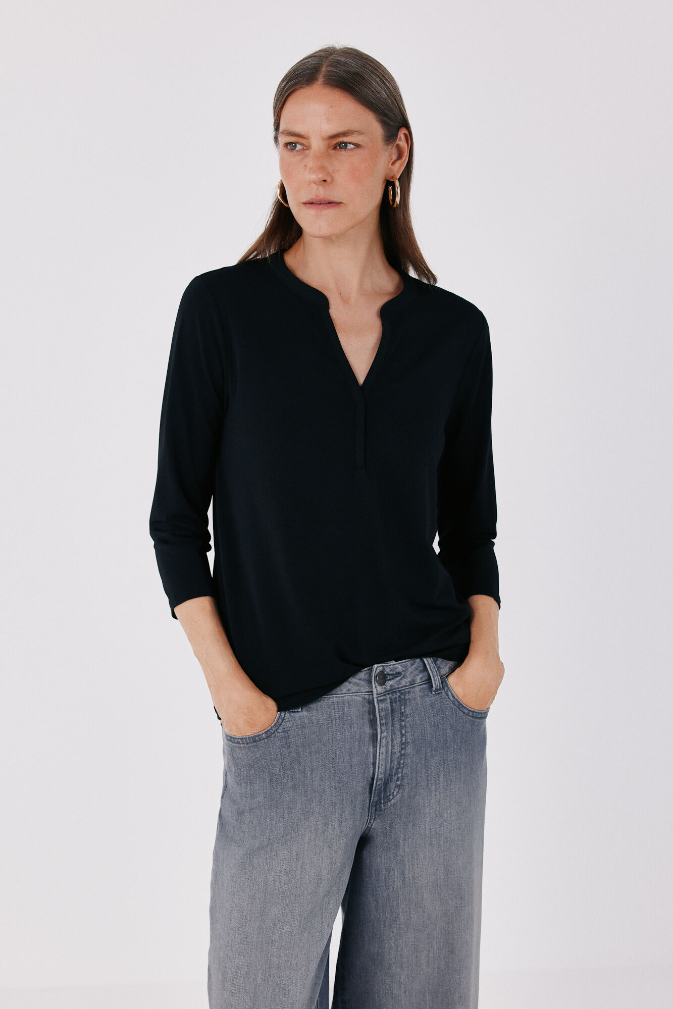 Cortefiel Henley T-shirt